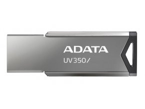 ADATA UV350/128GB/USB 3.2/USB-A/Stříbrná