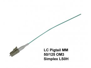 Pigtail Fiber Optic LC 50/125MM,1m,0,9mm OM3