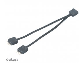 AKASA - aRGB LED splitter, 3-pin 2 ks