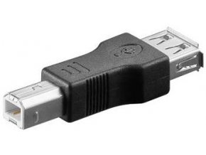 PremiumCord USB redukce A-B,Female/Male