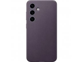 Samsung Zadní kryt z veganské kůže S24 Dark Violet