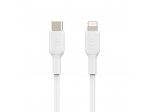 Belkin Lighting to USB-C kabel, 2m, bílý