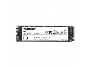 PATRIOT P300/1TB/SSD/M.2 NVMe/3R