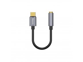 Baseus CATL54-0G Kabelová Redukce z USB-C na 3.5mm Audio Jack L54 (female) Deep Grey