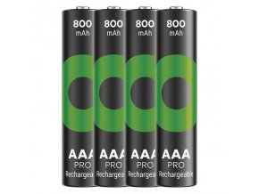 GP Nabíjecí bat. ReCyko Pro AAA (HR03) 800mAh- 4ks