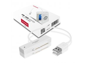 AXAGON ADSA-1S, USB2.0 - SATA HDD/SSD adaptér vč. 2.5" pouzdra