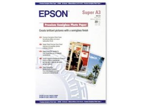 EPSON A3+, Premium Semigloss Photo Paper (20listů)