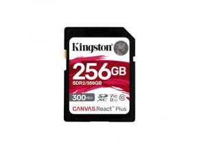 Kingston Canvas React Plus/SDHC/256GB/300MBps/UHS-II U3 / Class 10