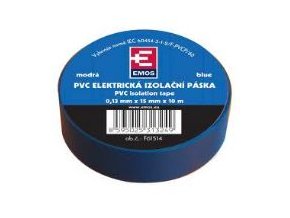 Emos Izolační páska PVC 15/10 modrá