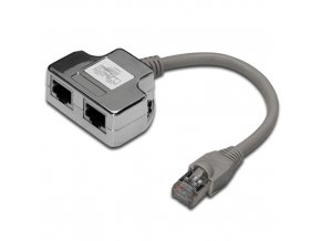 PremiumCord Modulární RJ45 distributor 2 porty 10/100Base T