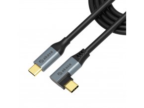 AKASA - Right Angle USB-C 100W PD Charging Cable