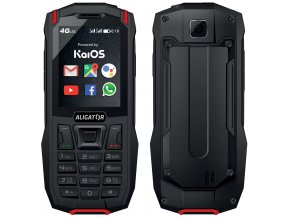 ALIGATOR K50 eXtremo černo-červený