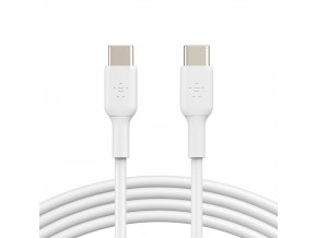BELKIN kabel USB-C - USB-C, 2m, bílý