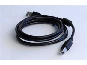 Kabel USB A-B 3m 2.0 HQ s ferritovým jádrem
