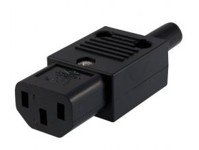 Konektor síťový 230V/F IEC C13