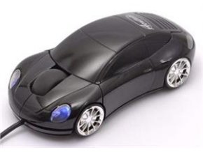 ACUTAKE Extreme Racing Mouse BK2 (BLACK) 1000dpi