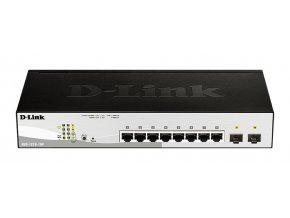 D-Link DGS-1210-10P, 10-port 10/100/1000 Gigabit PoE Smart Switch including 2x SFP 65W