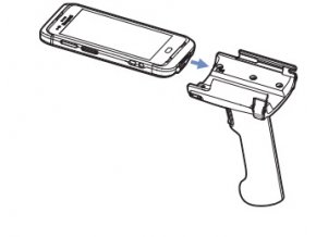 CT40 scan handle, fully compatible with 1 bay and 4 bay docks.