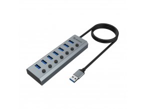 AKASA USB hub Connect 7 IPS 7-Port