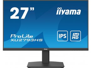 iiyama ProLite/XU2793HS-B6/27"/IPS/FHD/100Hz/1ms/Black/3R