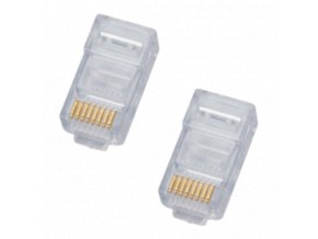 DATACOM Konektor Cat5e RJ45, lanko, UTP 100ks