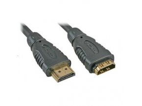 PremiumCord prodlužovací kabel HDMI, M/F, 1m