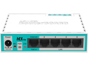 Mikrotik RB750r2 850MHz, 64MB RAM, 5x LAN, ROS L4