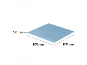 ARCTIC Thermal pad TP-3 100x100mm, 1,0mm (Premium)