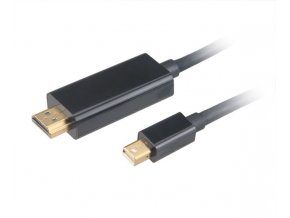AKASA - adaptér miniDP na HDMI - aktivní