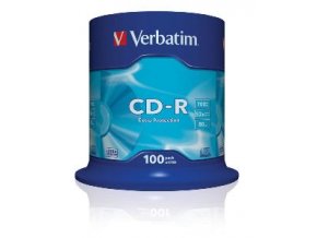VERBATIM CD-R(100-Pack)Spindl/ExtraProtect/52x/700