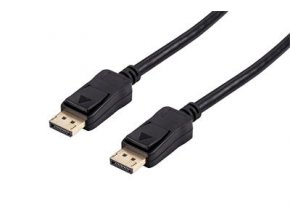 Kabel C-TECH DisplayPort 1.2, 4K@60Hz, M/M, 0,5m