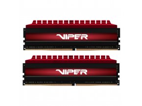 Patriot Viper 4/DDR4/16GB/3600MHz/CL18/2x8GB/Red