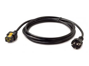 APC Power Cord, Locking C19 to CEE/7 Schuko, 3m