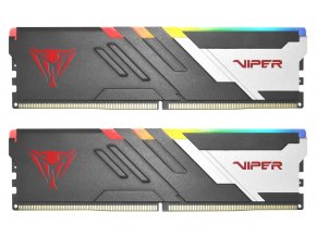 Patriot Viper Venom/DDR5/32GB/5600MHz/CL36/2x16GB/RGB/Black/Silv