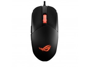 Asus ROG Strix Impact III/Herní/Optická/Pro praváky/12 000 DPI/Drátová USB/Černá