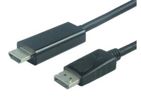 PremiumCord DisplayPort na HDMI kabel 1m  M/M