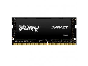 Kingston FURY Impact/SO-DIMM DDR4/16GB/2666MHz/CL15/1x16GB/Black