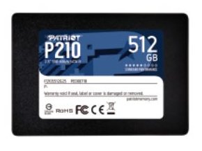 PATRIOT P210/512GB/SSD/2.5"/SATA/3R