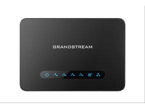 Grandstream HT814 (ATA), 4x FXS, 2 SIP profily, 1x Gbit LAN, NAT router, 3-cestná konf.