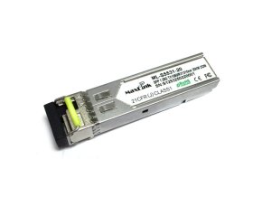 MaxLink 1.25G SFP optický modul, WDM(BiDi), SM, Tx 1550/Rx1310nm, 20km, 1x LC konektor, DDM