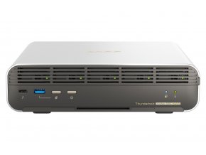 QNAP TBS-h574TX-i3-12G (8core, 12GB RAM, 5x E1.S/M.2 slot, 1x 2,5GbE, 1x 10GbE, 2x Thunderbolt 4)