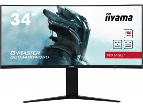 iiyama G-Master/GCB3480WQSU-B1/34"/VA/3440x1440/180Hz/0,4ms/Black/3R