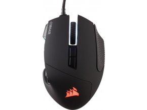 CORSAIR Scimitar Elite/Herní/Optická/Drátová USB/Černá