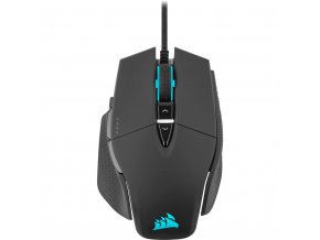 CORSAIR M65 RGB ULTRA/Herní/Optická/Pro praváky/Drátová USB/Černá