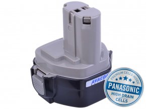 Baterie AVACOM MAKITA 1234 Ni-MH 12V 3000mAh, články PANASONIC