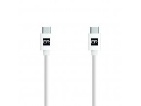 ER POWER kabel USB-C/C 3A 60W 200cm bílý