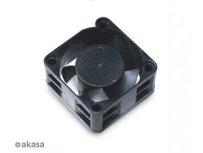 ventilátor Akasa - 40x20 mm  - černý