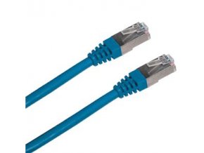 Patch cord FTP cat5e 1M modrý