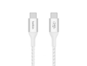 150330390 CAB015 WHT 100W USB CtoUSB C Braided Fro s