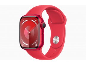 Apple Watch S9/41mm/PRODUCT RED/Sport Band/PRODUCT RED/-M/L
